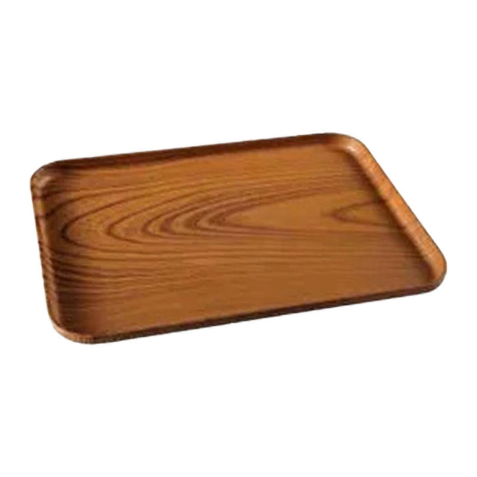 Modern Rectangle Serving Tray for Appetizers, Multifunctional Food Platter for Coffee Table Bathroom Kitchen