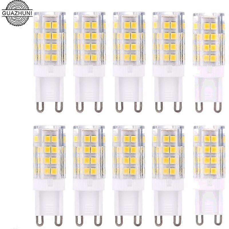 Light Source Ceramic Corn Lamp Energy Saving Bulb (10pcs G9-5W(Warm Light))