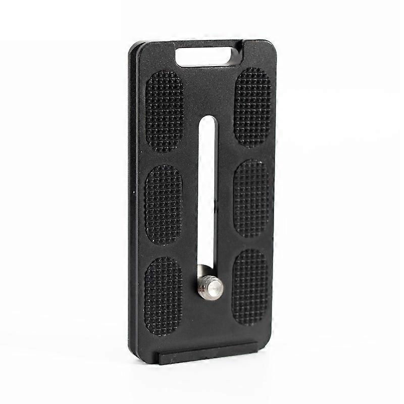 BEXIN PL-80 Anti-rotation Quick Release Plate with Rubber Cushion(Black)