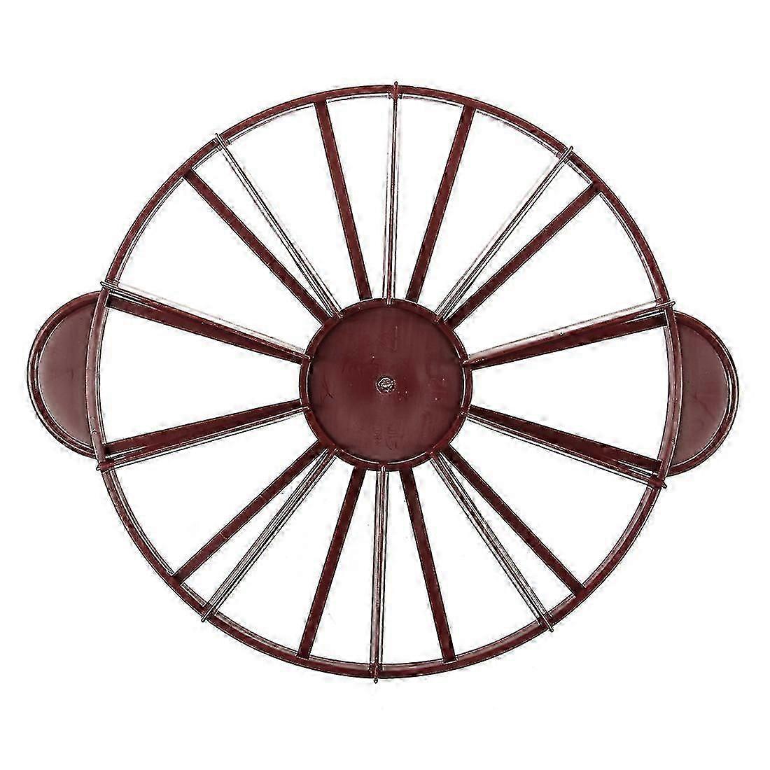 Cake Divider Slice Pie Cake 10 / 12 Piece Equal Portion Marker Divider Dark Red (haoyi