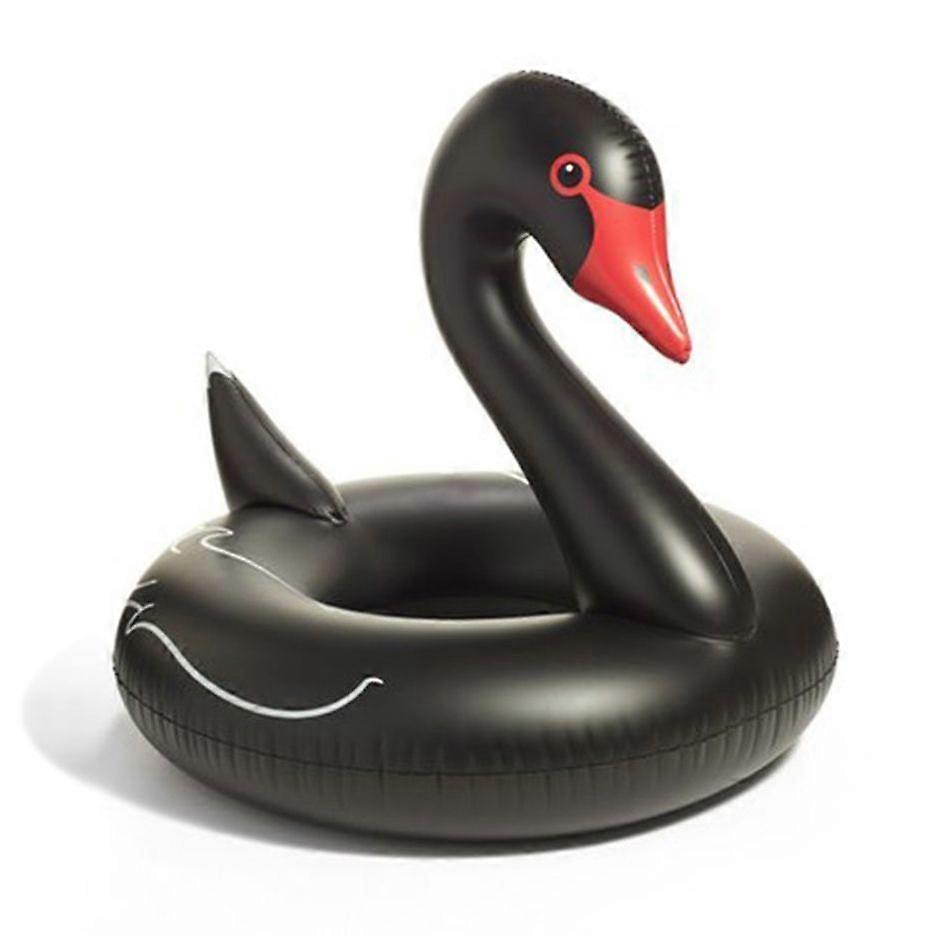 Swan Shaped Inflatable Floating Swimming Pool Ring
