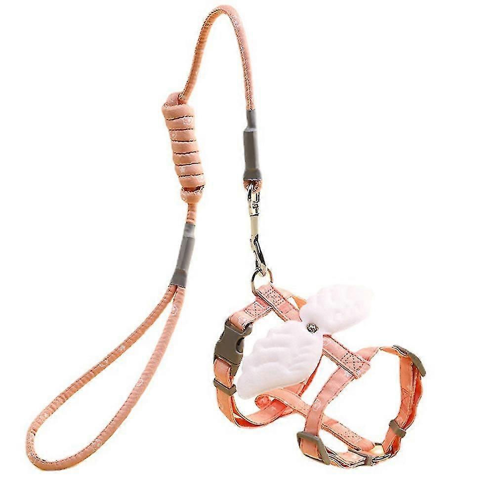 Small Dog Rope I-shaped Chest Strap-adjustable Pet Cat Gradient Tracti