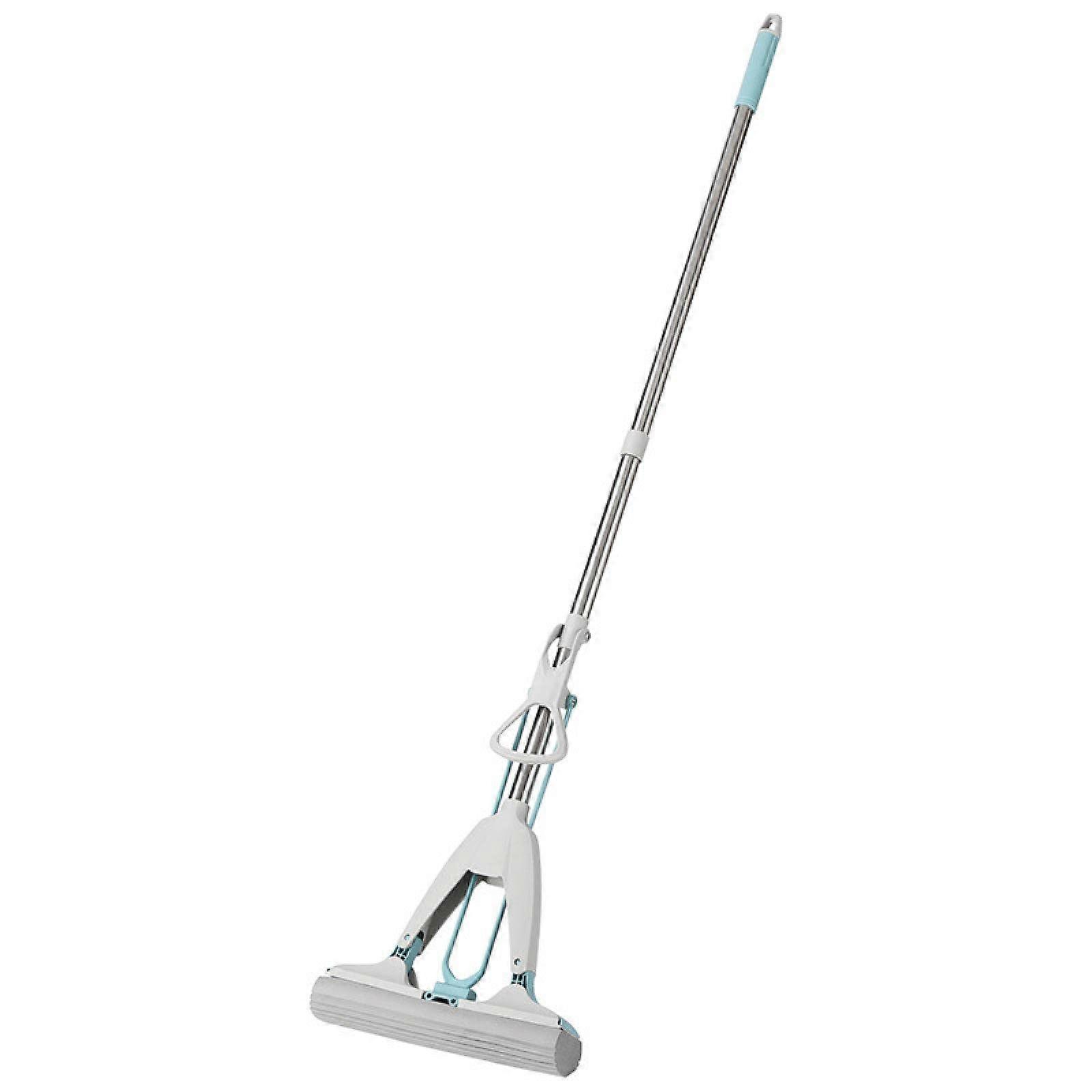 Absorbent Sponge Mop For Household Use, Rubber And Cotton Mop Head, Double-Head Design, Suitable For All Floors