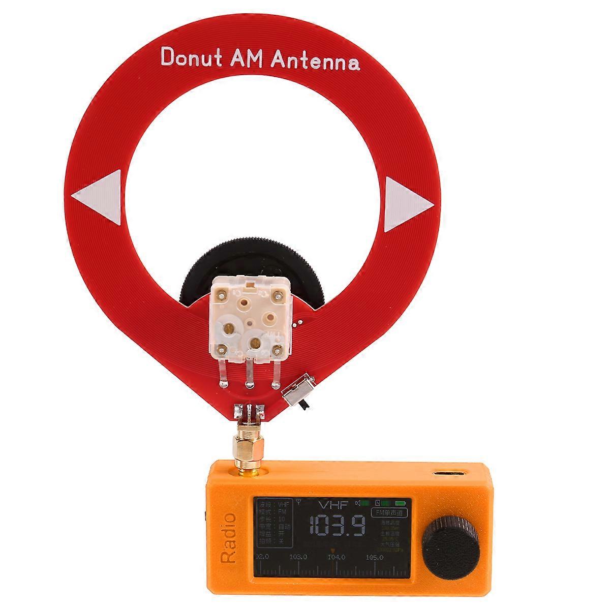 SI4732 1.9inch Mini Radio Receiver 0.5-108MHz Shortwave Radio Receiver HF SW MW VHF Mini SI4732 Rad