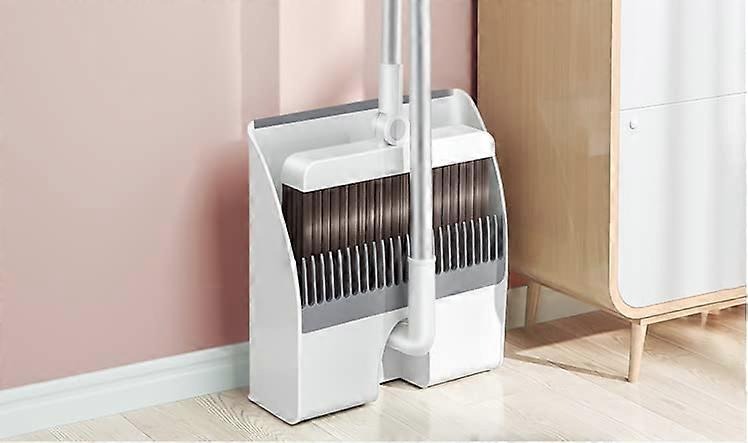Magnetic Broom Set Home NonStick Hair Broom Dustpan Combination Multifunctional Folding Broom Magnetic Absorbing Version