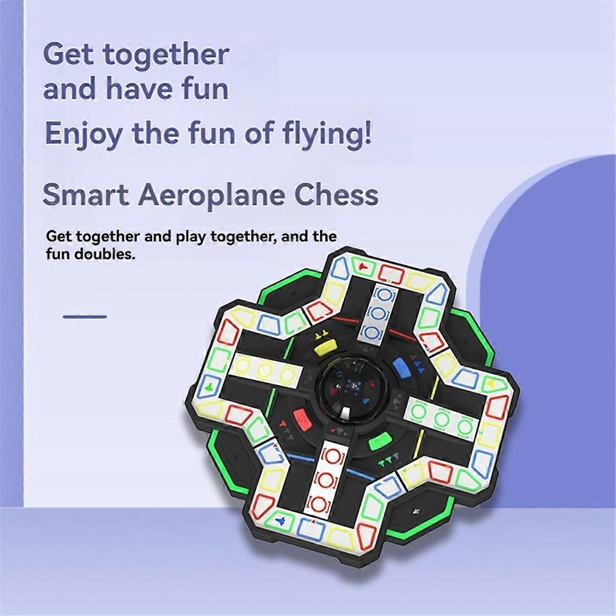 Intelligent Flying Chessboard Game Handheld Brain Teaser AI Puzzle Game Toy Multiplayer Interactive Fun Games for Kids