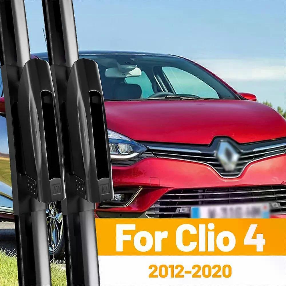 Front Wiper Blades For Renault Clio 4 IV 2012 - 2020 RS Hatchback Estate Windshield Brushes Windscreen Window 26"+14"
