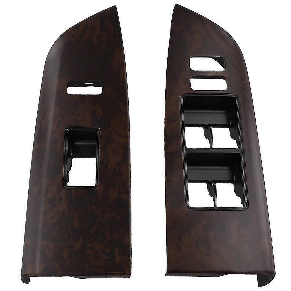 1Pair Car Armrest Upper Window Lift Switch Panel Trim Cover for Sequoia 2006-2021 74232-0C110 74231