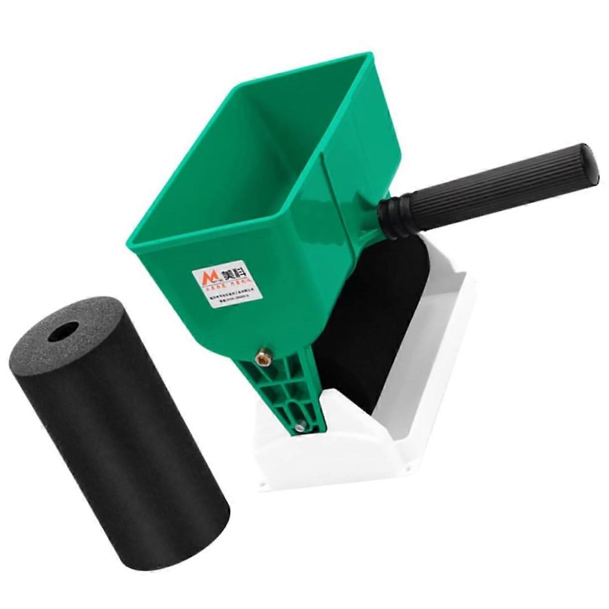 Manual Gluer 8 Cm Wide Handheld Glue Roller Applicator Machine with Base Box for Crafting and DIY Projects