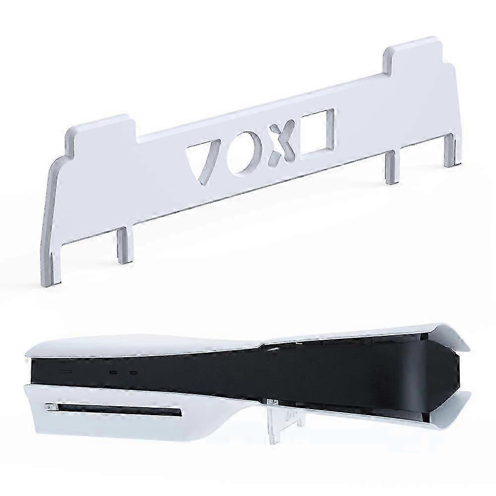 STARTRC GAMES For Sony PS5 Slim Upgraded Game Console Base Plastic Horizontal Bracket - White