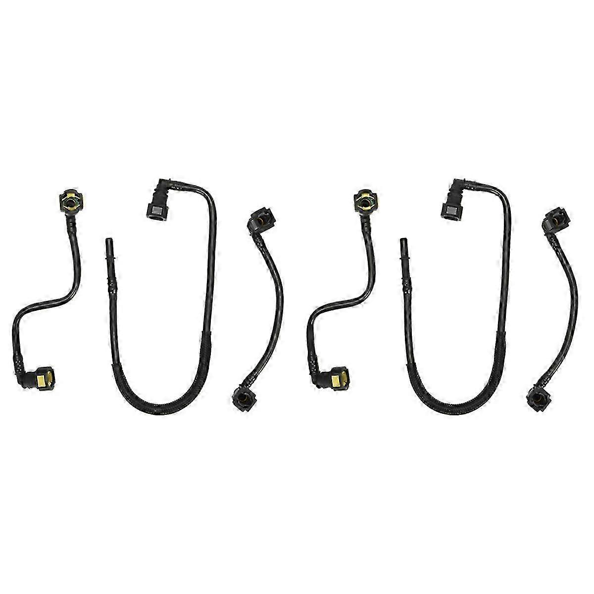 Fuel Line Filter Hose Kit 6PC 2 Sets for Mercedes W163 ML320 ML350 ML430 ML55 V6 V8 16347