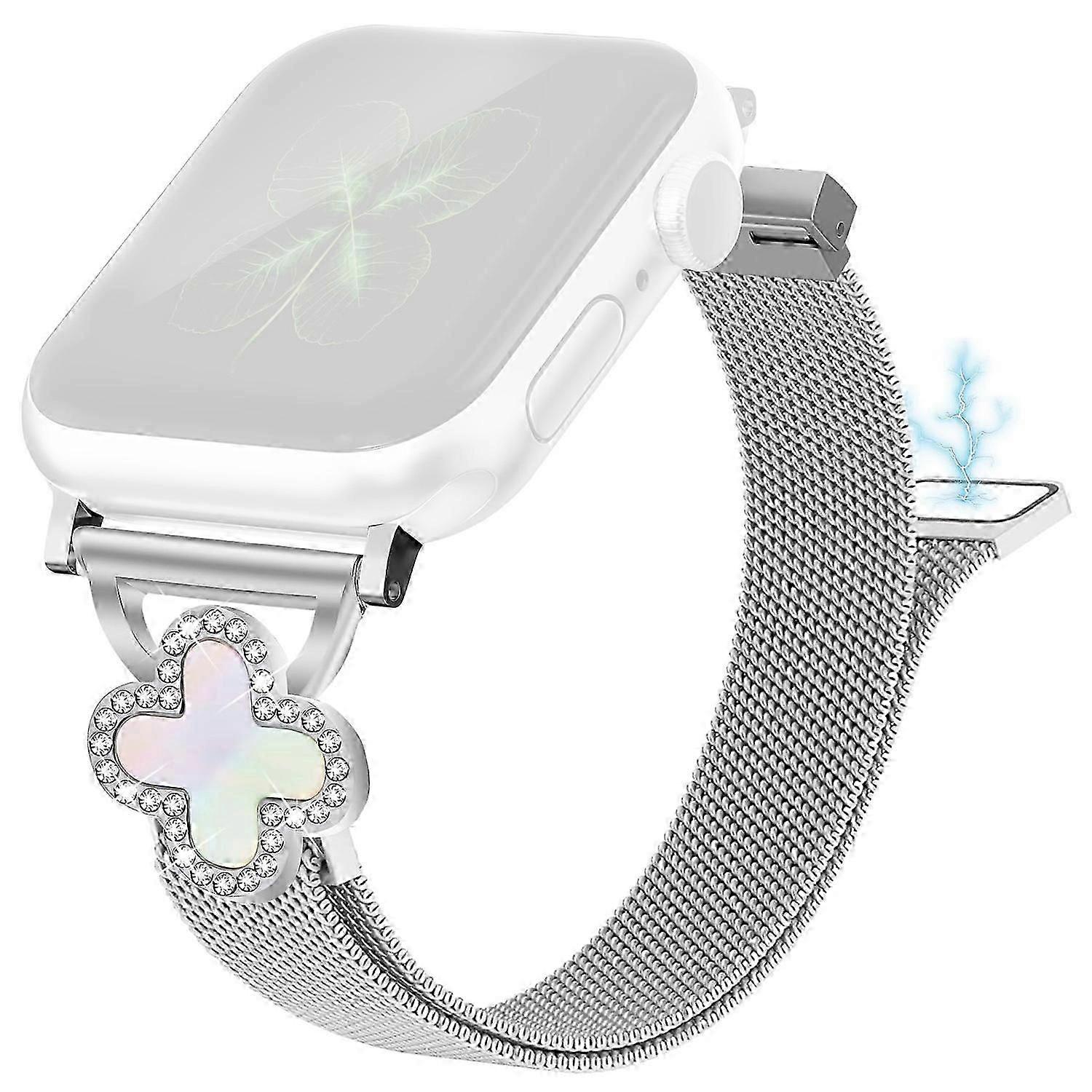 Milanese Mesh Band For Apple Watch Series 10 42mm Series 9 8 7 41mm SE (2023) SE (2022) SE 6 5 4 40m