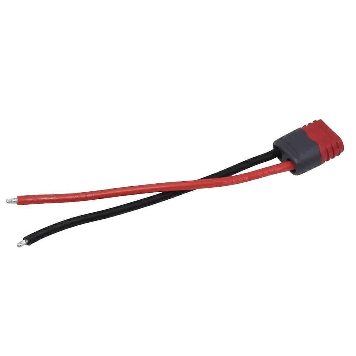 T-Plug Deans Female And Male Connector Pair, 10 Cm Silicone Wire, 16 AWG, For RC LiPo Battery Model Interface