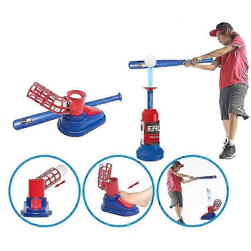 Children's baseball launcher toy set children's indoor sports outdoor sports fitness toys