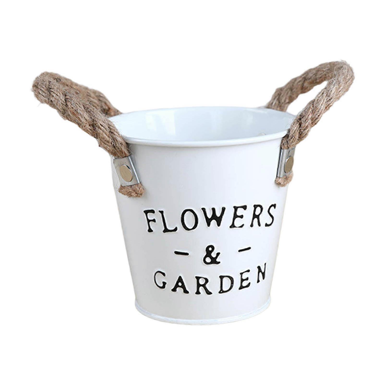 מיני מתכת דלי פח ממתקים קופסא דליים חתונה מסיבת מזכרות דליי מתנה פח קופסת שוקולד חתונה מסיבת תפאורה לבן