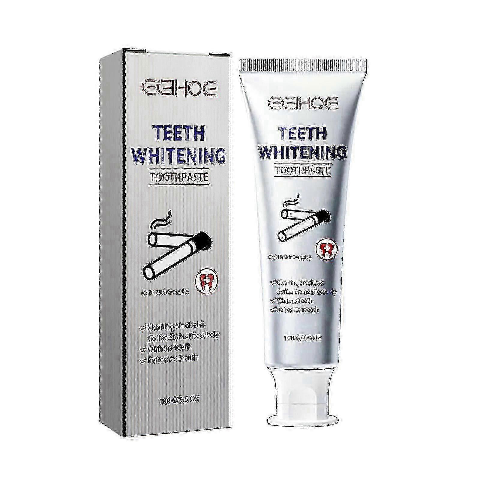Teeth Whitening Toothpaste, Remove Yellow Stains Remove Bad Breath Clean Teeth Dirt Clean Teeth Beautiful Teeth