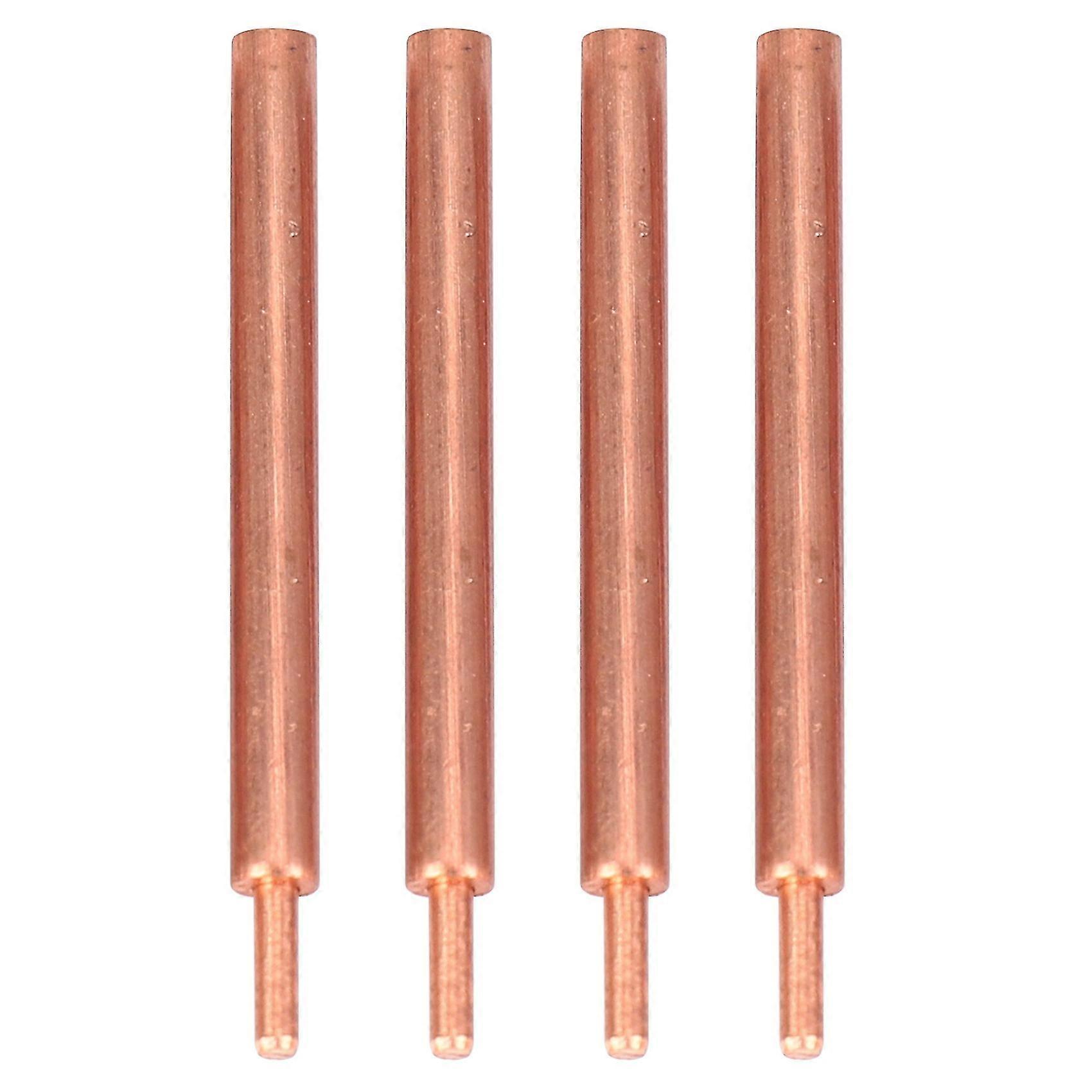 4-Piece Spot Welding Tool with Fixed Copper Tips for Compatible Spot Welding Machines
