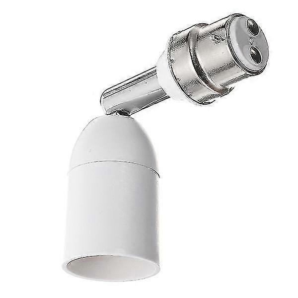 B22 To E27 2a Rotatable Flexible Extend Universal Convert Bulb Adapter Lamp Holder Ac250v
