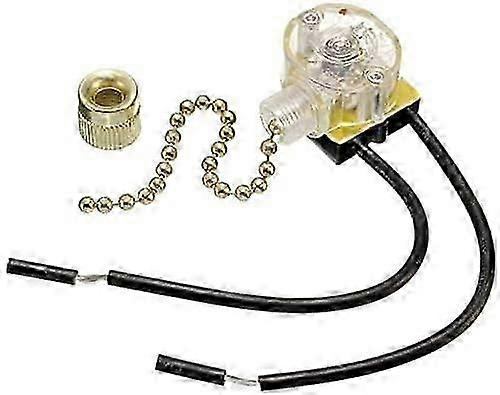 Black Ceiling Fan Wall Light Replacement Pull Chain Brass Switch Control Nice and Attractive Fan Accessories