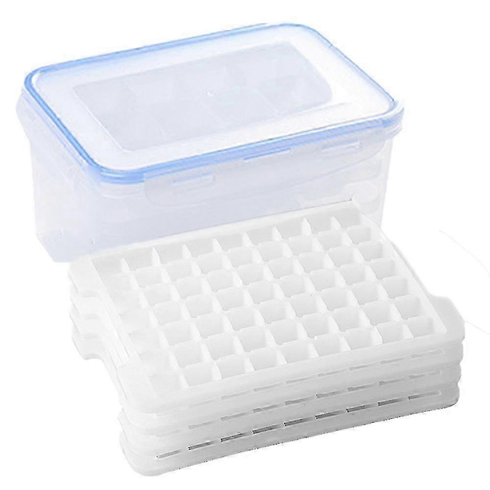 Stackable Bottom Ice Cube Trays for Drinks, Cocktails, and Smoothies