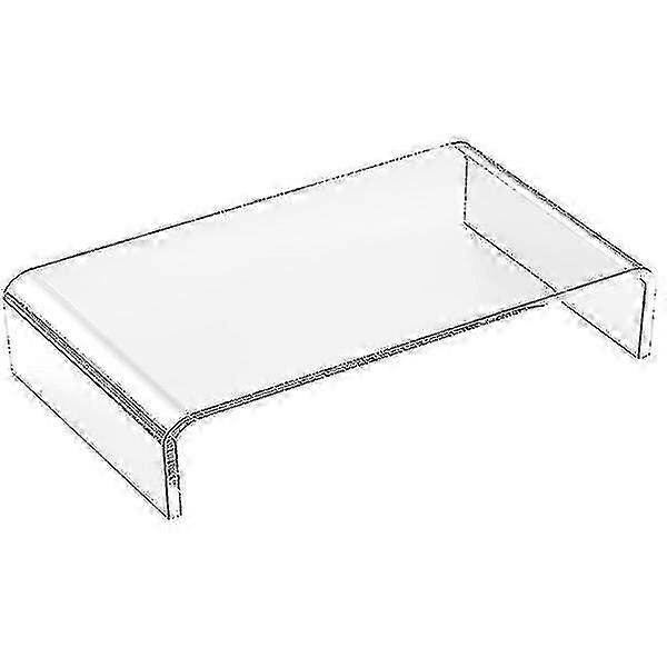 Support de moniteur en acrylique transparent Transparent Riser pour ordinateur portable
