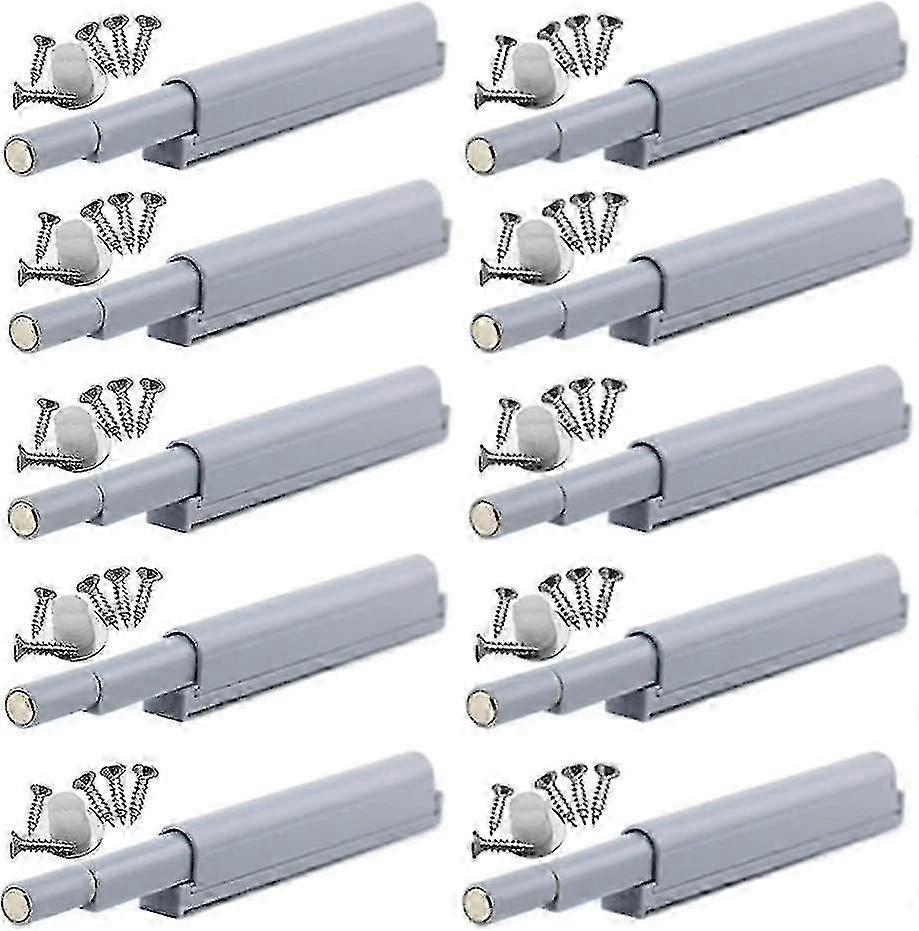 Push-to-Open Magnetic Latches (10 Pack)