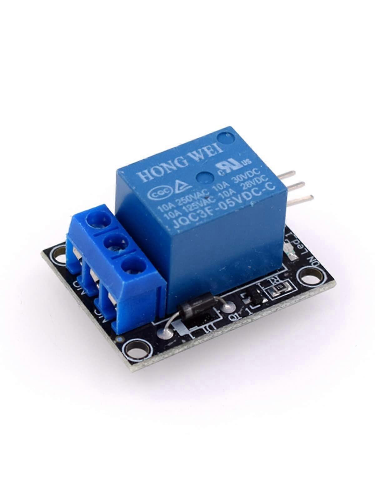 1 Channel SinglePhase 5V Relay Module KY019 1 Blue Relay Module for 5V12V TTL Control Signal MCU Development Module