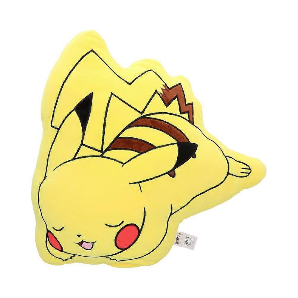 Pokamon Sleeping Pikachu Cushion In Yellow