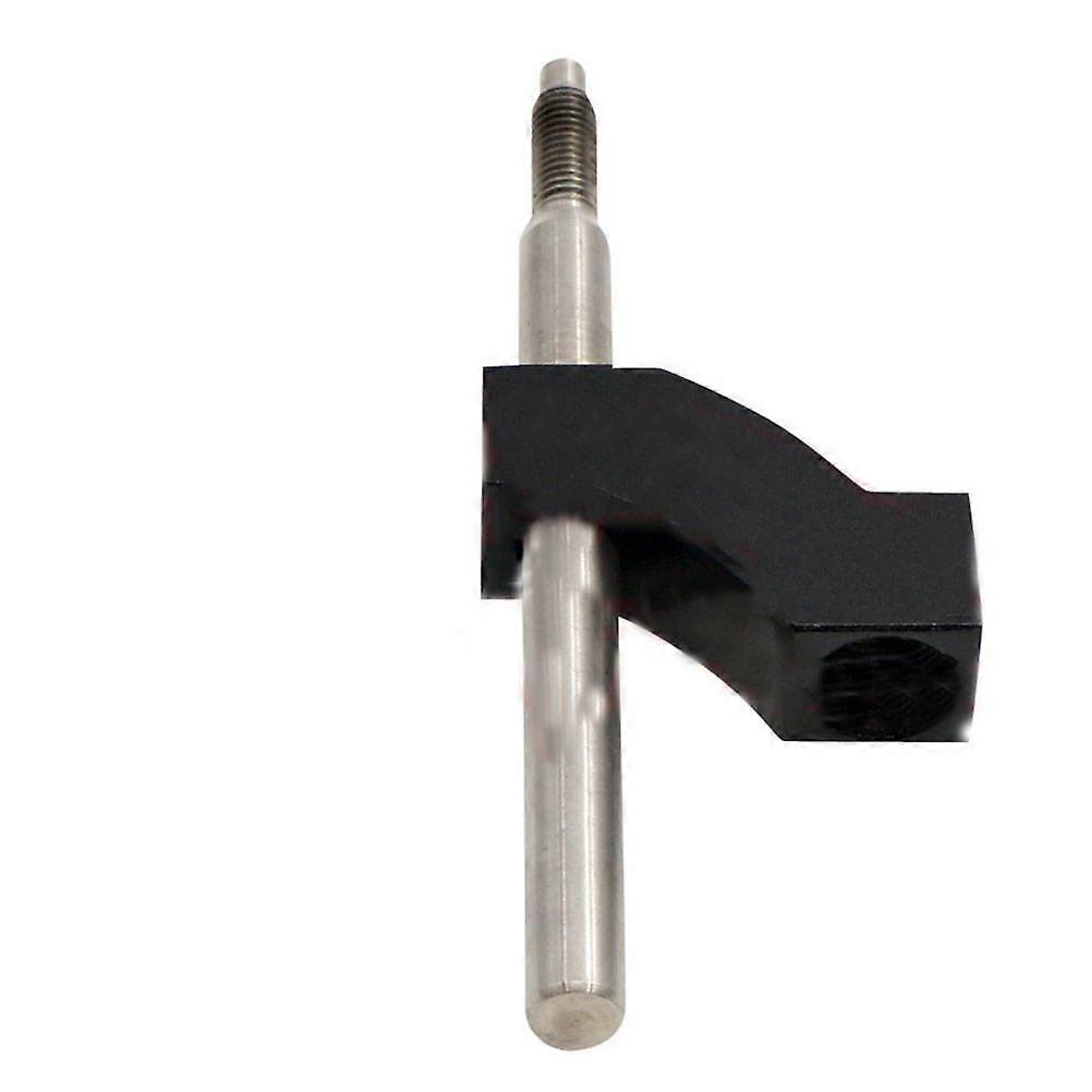 Car Gear Shift Knob Extender Round Smooth Surface Aluminum Alloy Replace Worn Out Knob 1Set