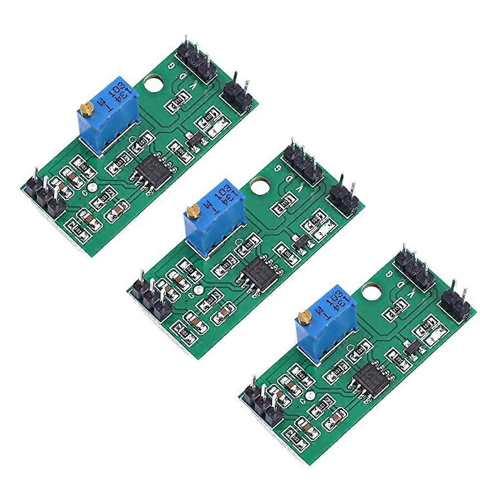 LM393 Voltage Comparator Module 3.5-24 V With LED Display Analog Comparator High-Level Output Pack of 3