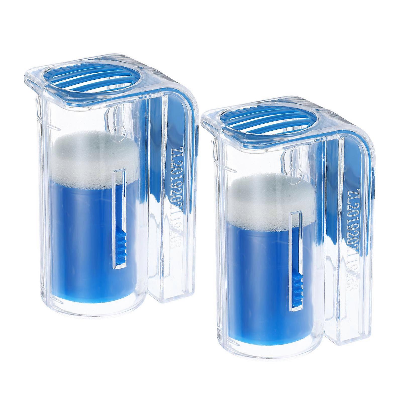 Bee Queen Marking Bottle for Easy Identification 2Pcs Blue Plastic Beekeeping Tool