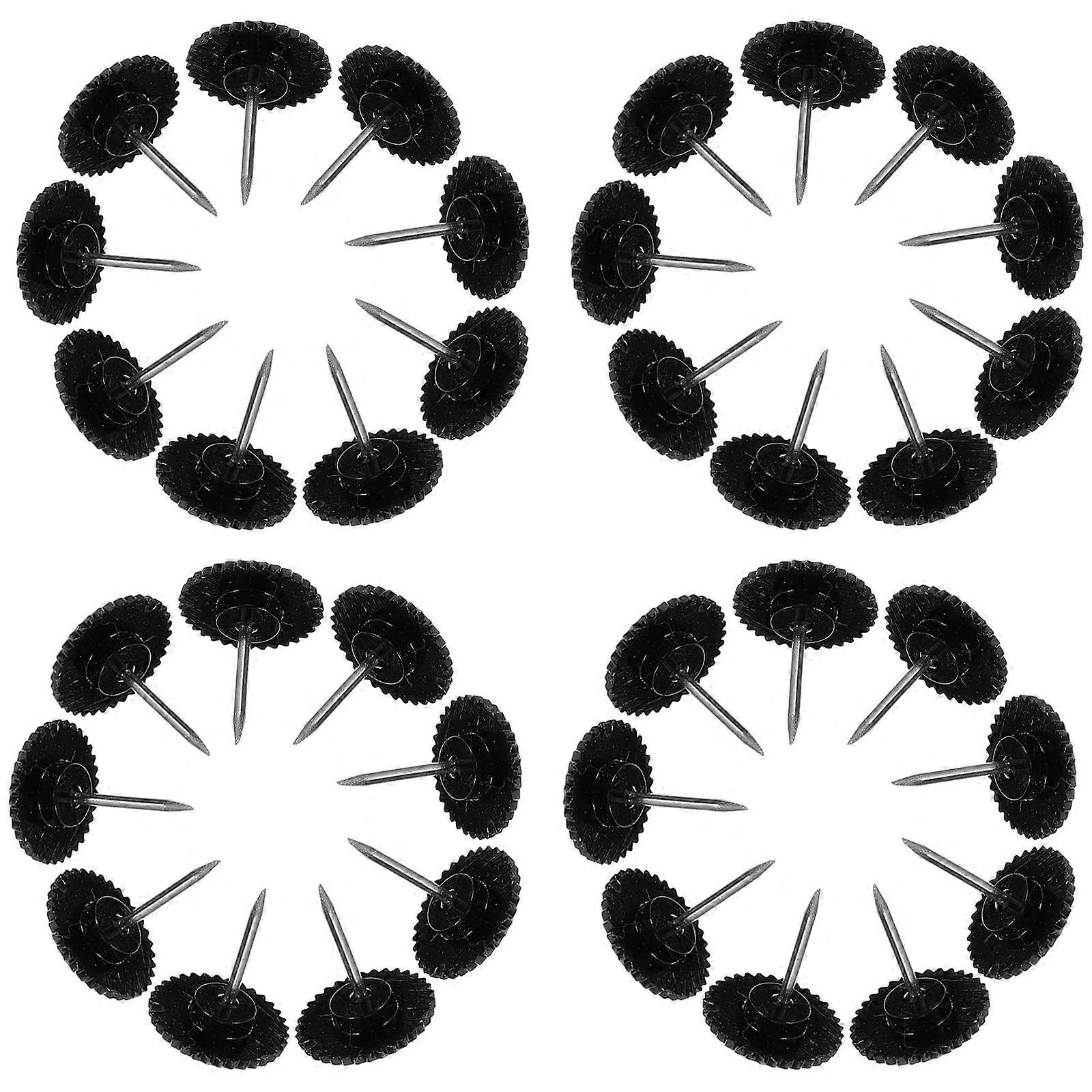 Photo Thumb Tacks Round Head Push Pins Classroom Tools Activities 100Pcs