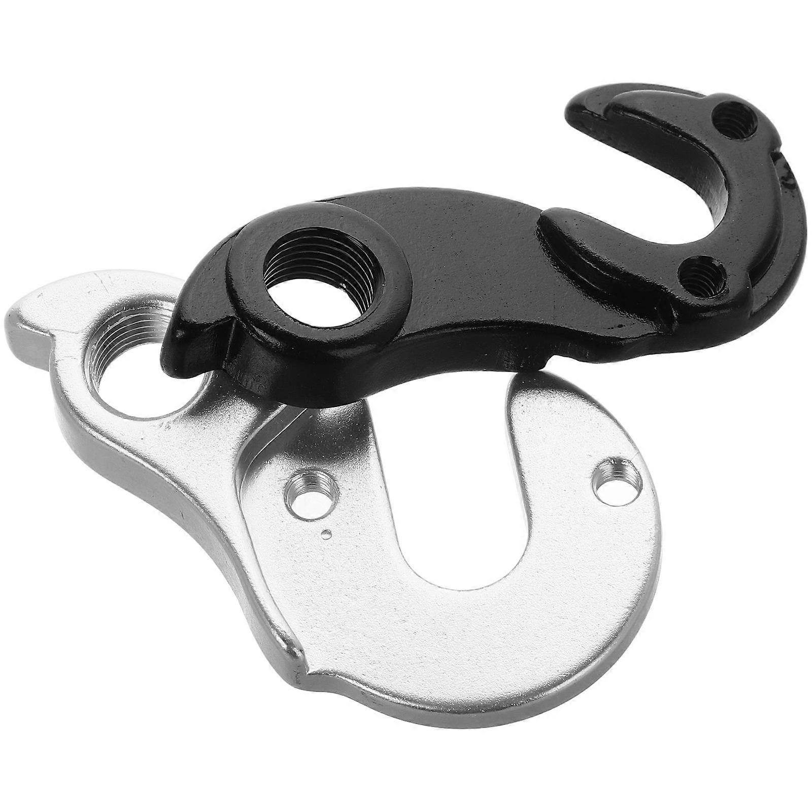 Bike Rear Derailleur Hanger Adapter Metal Extender for Mountain and Road Bikes Replacement Part 2pcs
