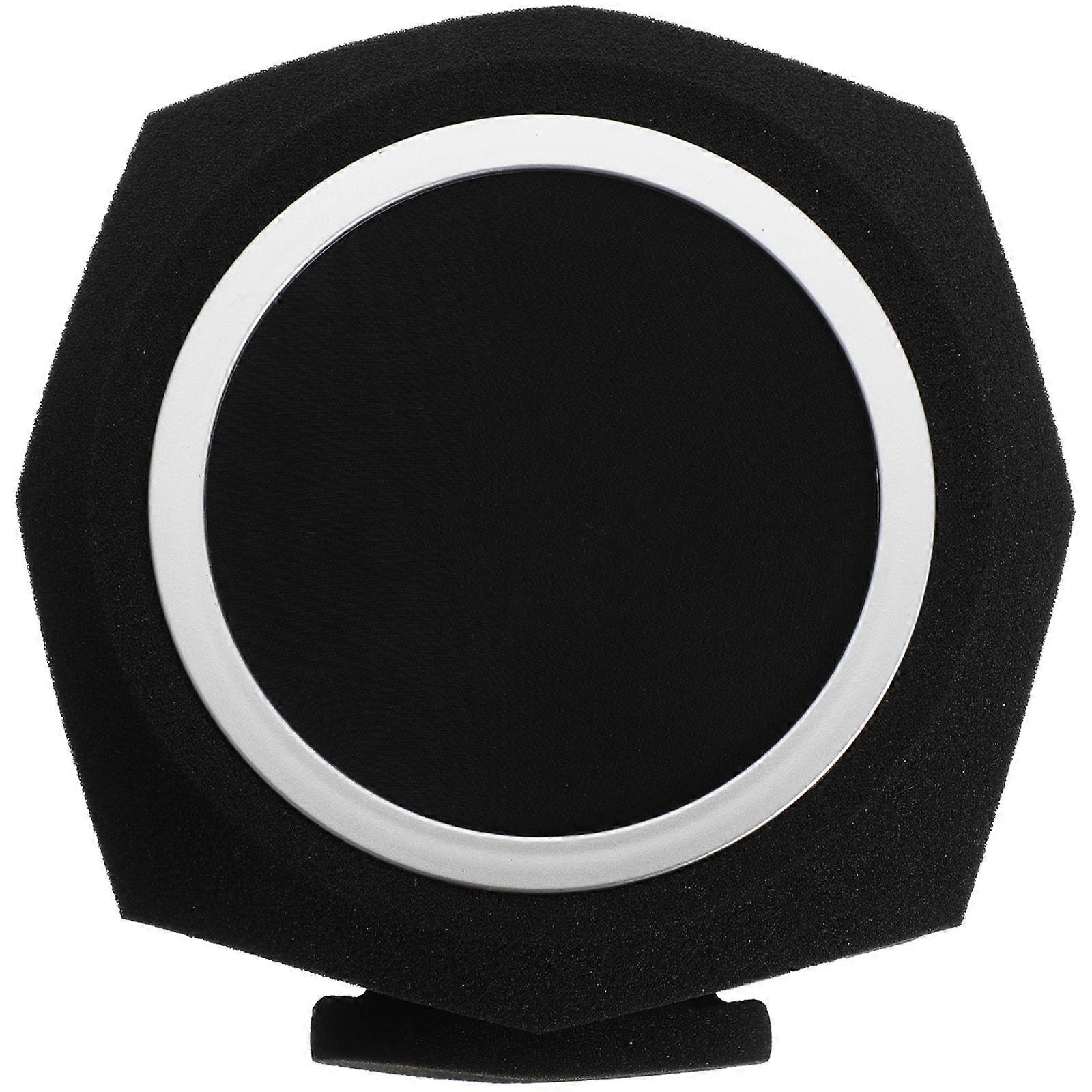 Sponge Microphone Protector Cover for Live Streaming, Thickened Soundproof Design, Compatible with Desktop Tripod Mics, Compact Lightweight Structure