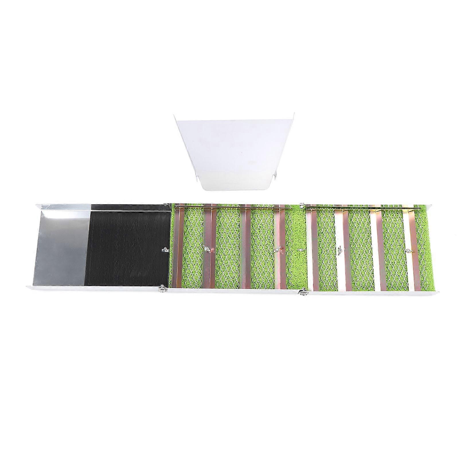 Boîte à écluse pliable de 50 pouces (127 cm), en alliage d'aluminium, équipement d'extraction d'or portable, outil de prospection et de lavage