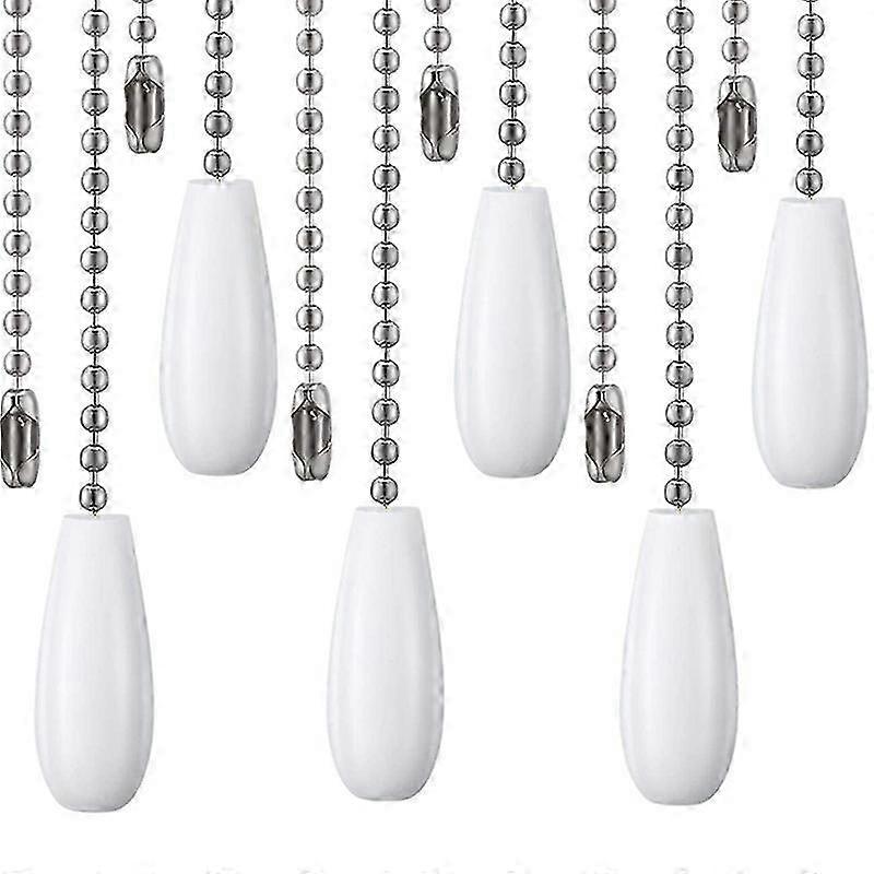 6 ξύλινη αλυσίδα τραβήγματος μενταγιόν PC για την ελαφριά αλυσίδα ανεμιστήρων λαμπτήρων ανώτατου ορίου hwy