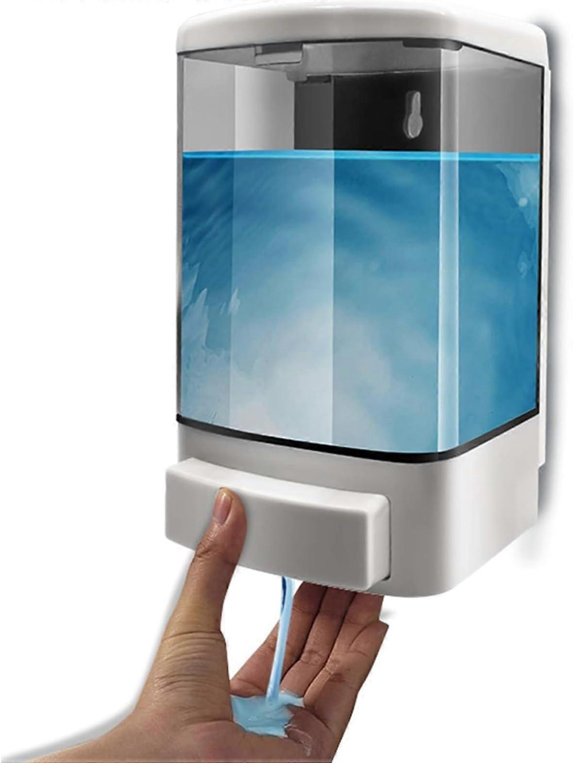 1piece manual soap dispenser, plastic wall mounted soap dispenser