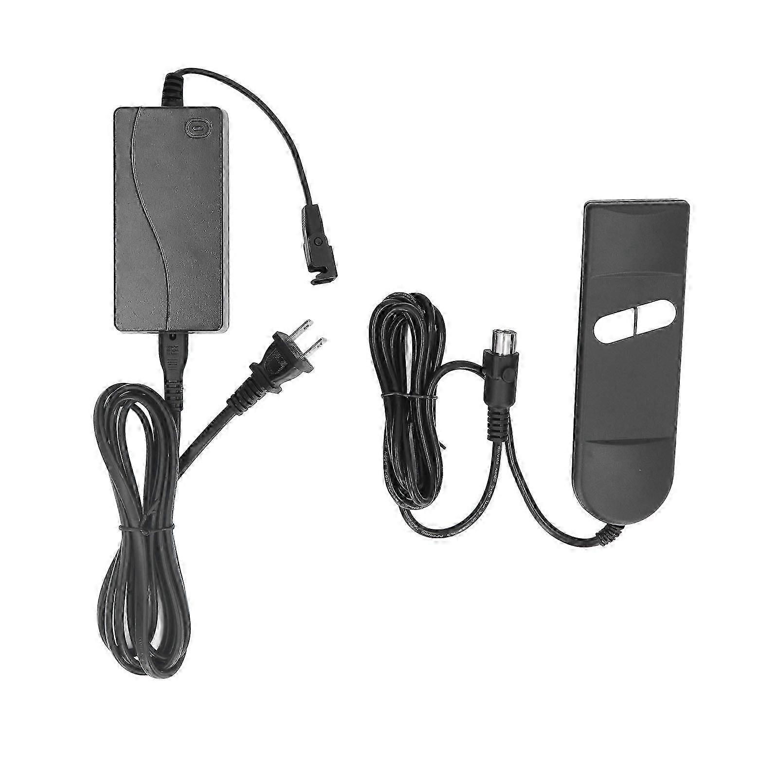Recliner Controller 5 Pin 2 Button Electric Lift Chair Hand Control Switch 100240V