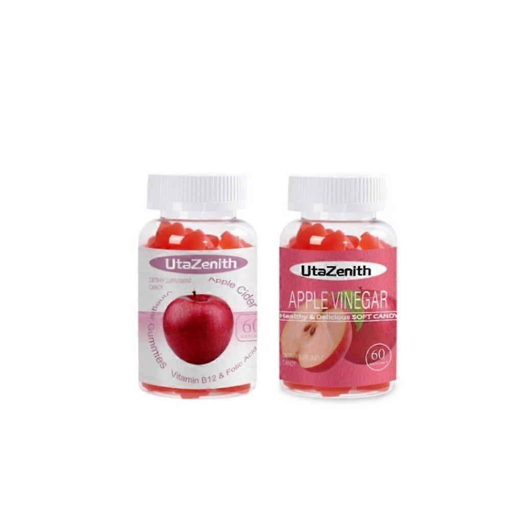 Vitamin B12 Apple Cider Vinegar Gummy Bears, Combination Pack