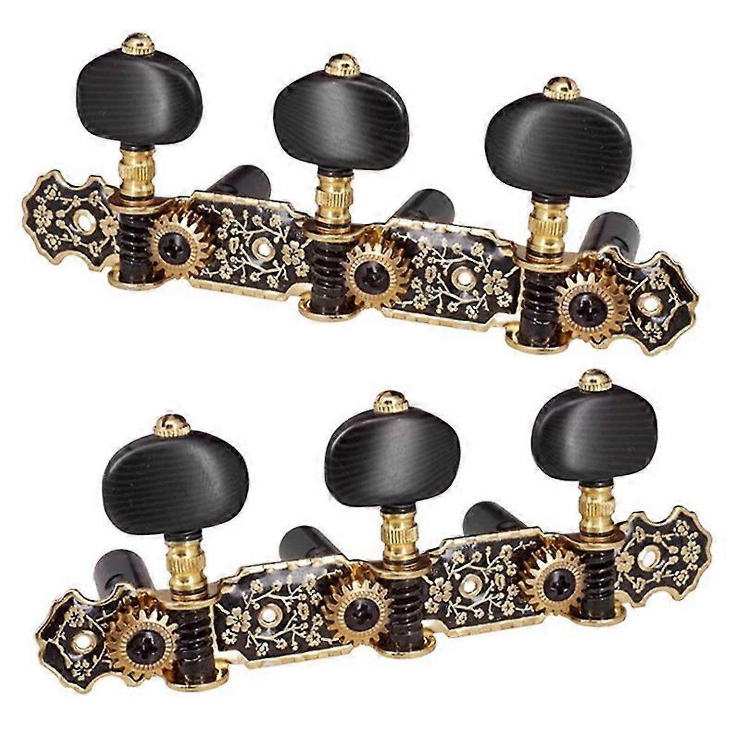 Guitar Machine Heads Classic Guitar String Tuning Pegs Key 3L3R Guitars Knobs Tuners Keys Part Repla