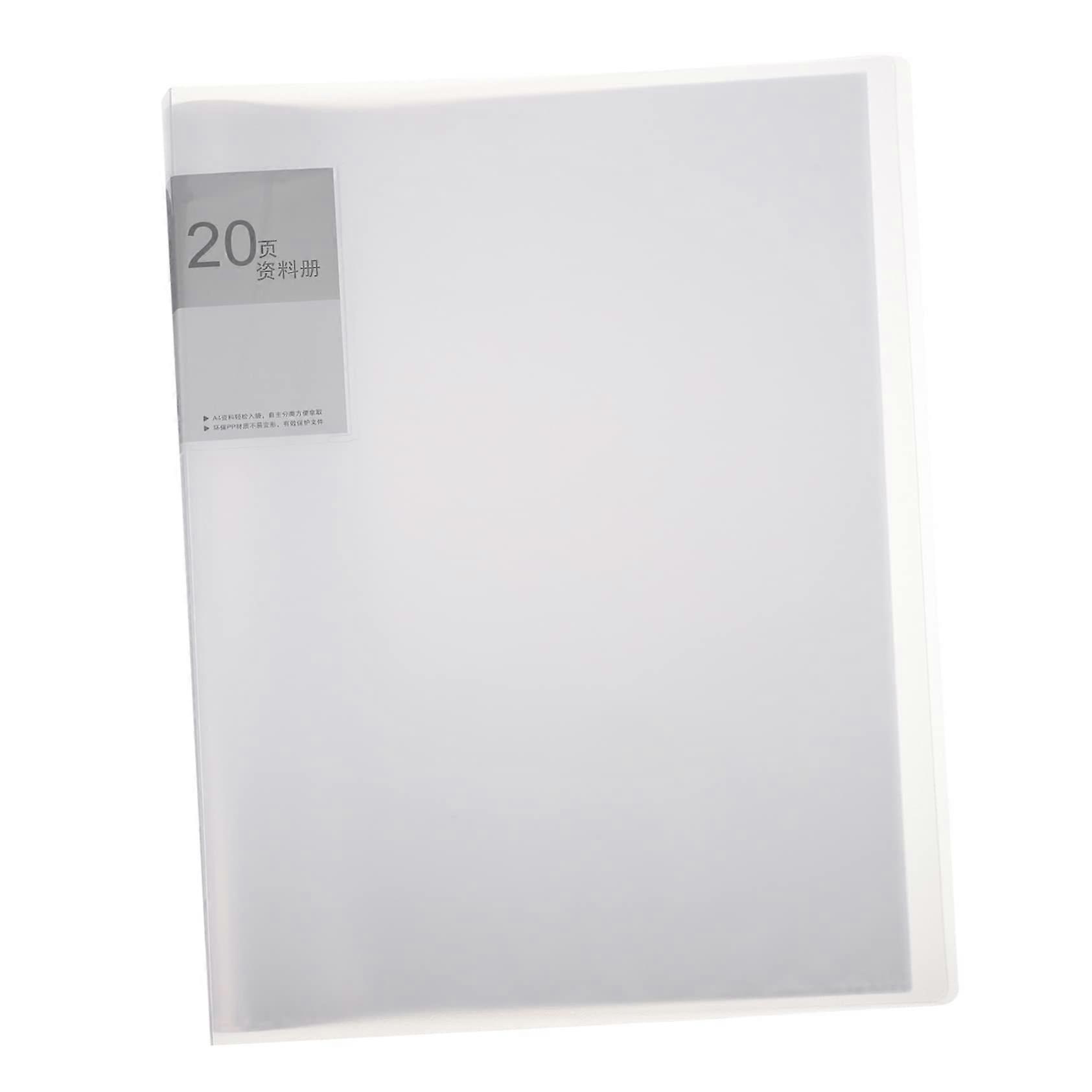 Expandable Document Folder A4 Transparent Sleeve Office And School Organizer For Papers Receipts Cards Tickets Travel