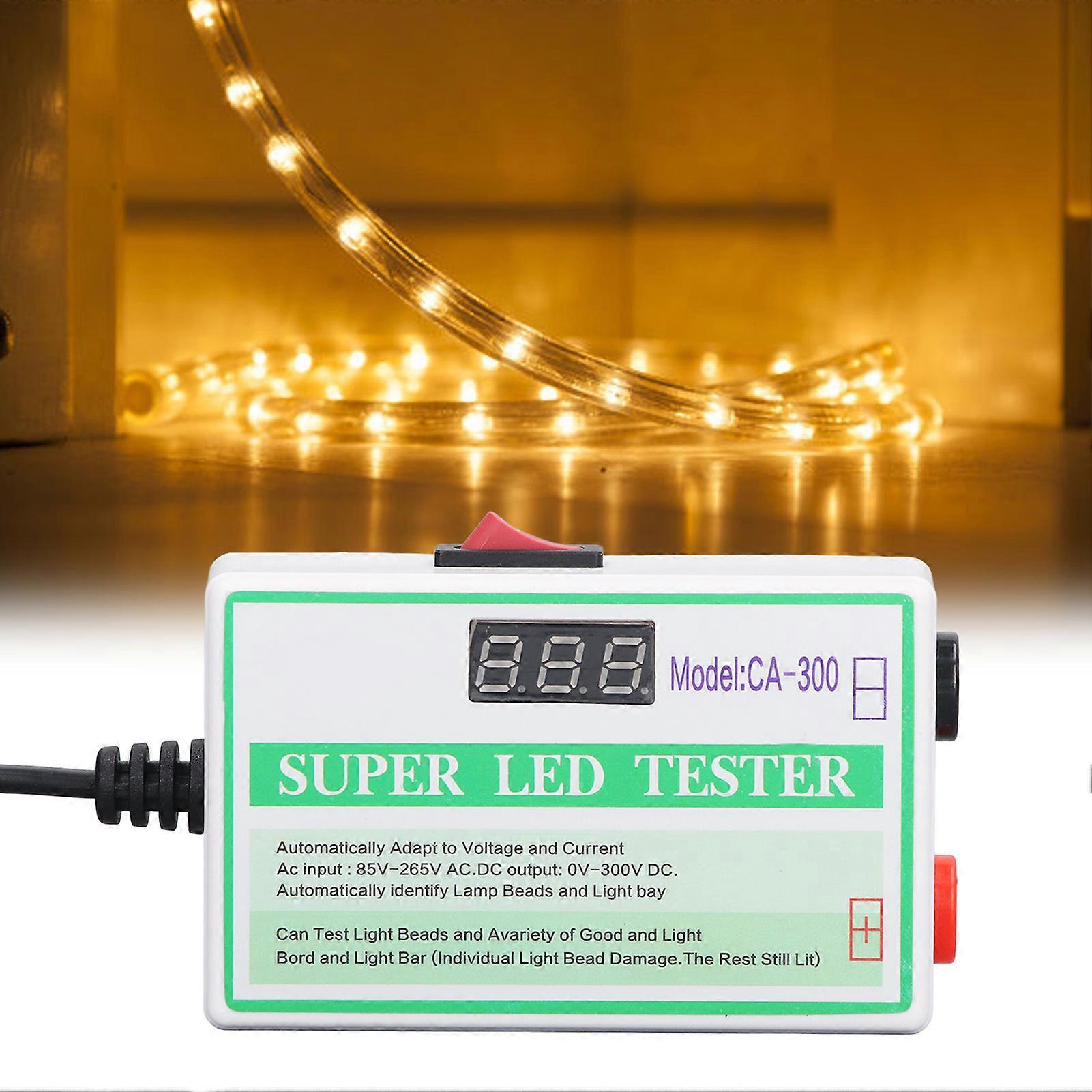 LED Bead Tester Accurate Detection LED Backlight Tester DC Volt Meter for TV Display Lamp