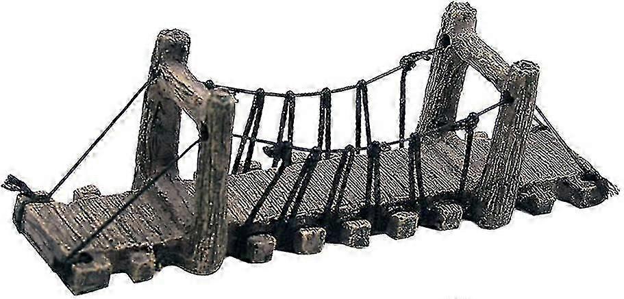 ブリッジ16.5 x 5 x 4 cm水族館オーナメント樹脂装飾水槽1個