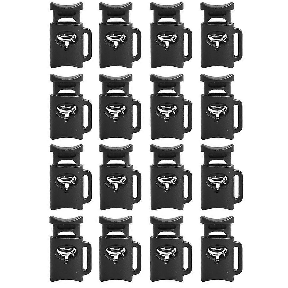 50pcs Durable Toggle Buckles Spring Stopper Cord Locks for Shoelaces Drawstrings Backpack Accessories Lightweight Practical Outdoor Use