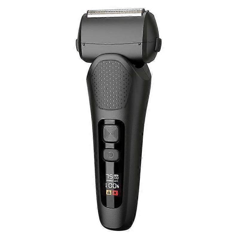 Full Body Washable LED Digital Display Reciprocating Electric Shaver