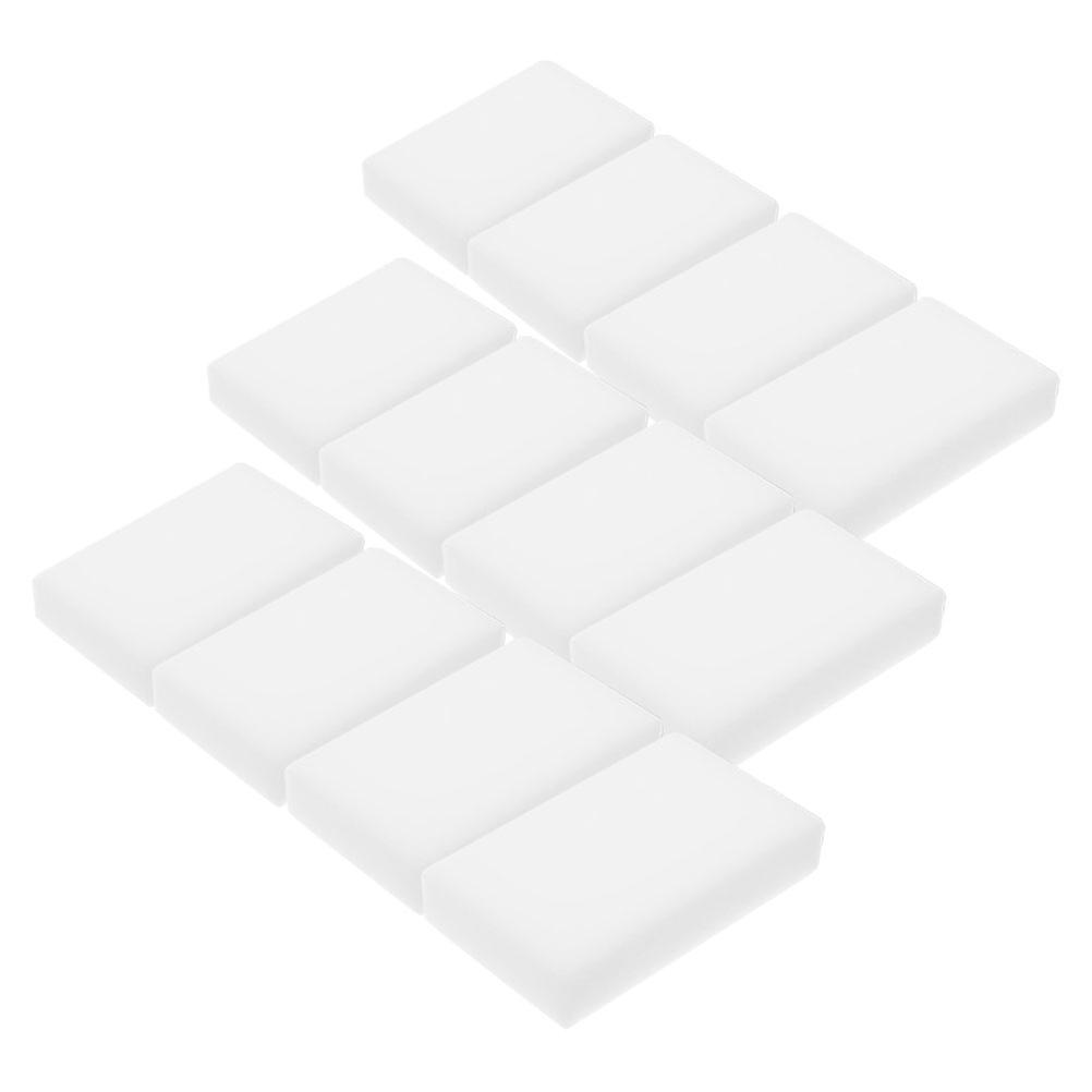 Diy Supply Felting Sponges Soft Sponges Rectangular For Home Use Craftsmen Heat Shrinkable 3.9×2.4×0.8in 12Pcs