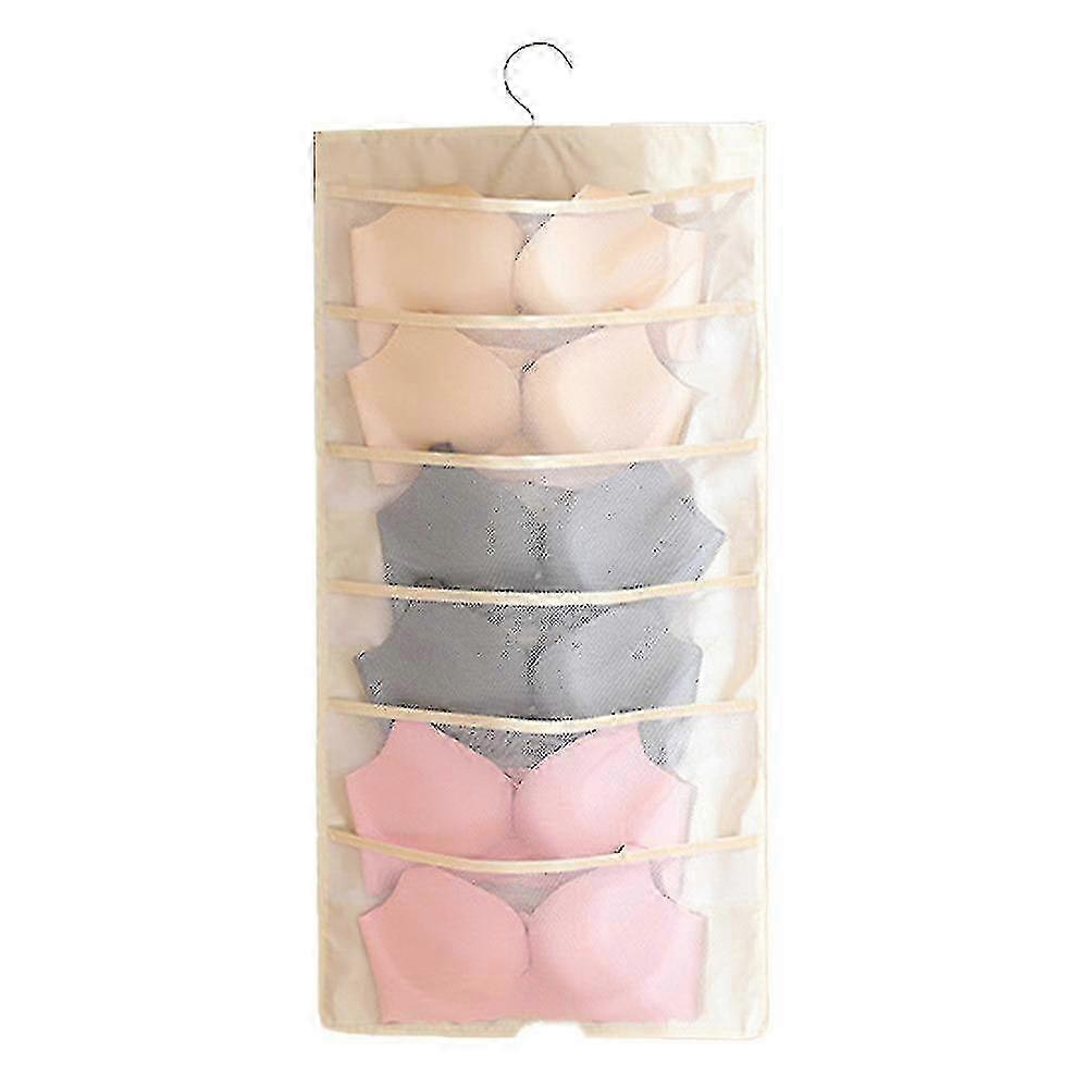 Double-sided hanging storage bag