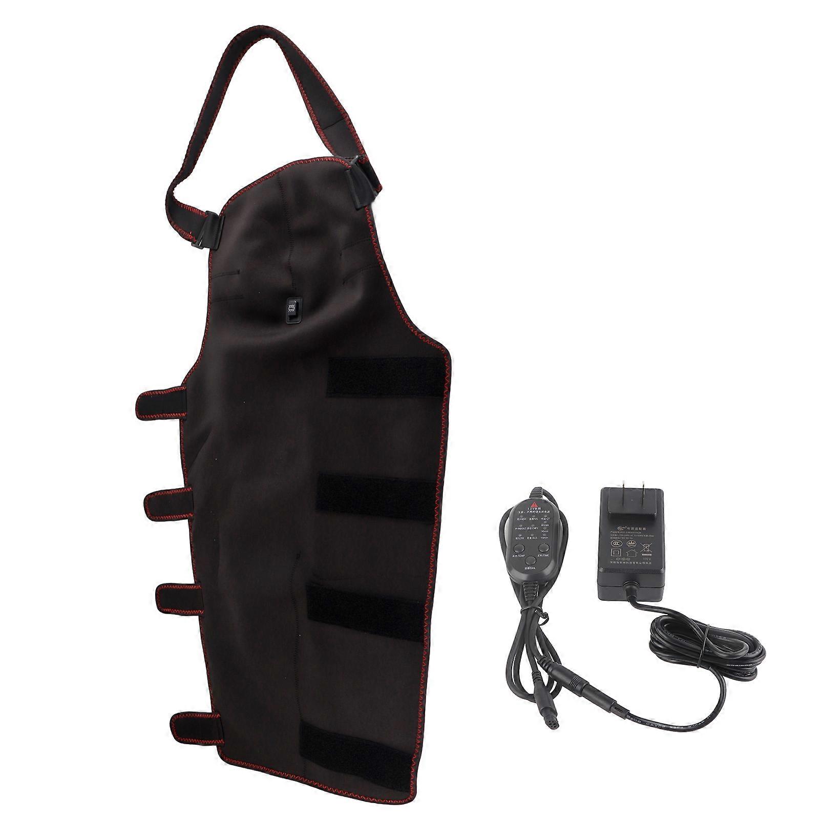 Heating Full Arm Wrap Brace 3 Gears Adjustable Massage Shoulder Compression Sleeve Wrap