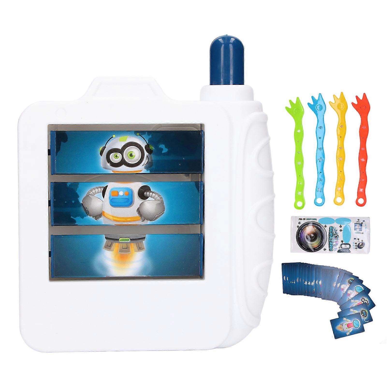 Kids Cards Learning Camera Shaped 27 Cards Reactive Memory Training Educational Interactive Toys