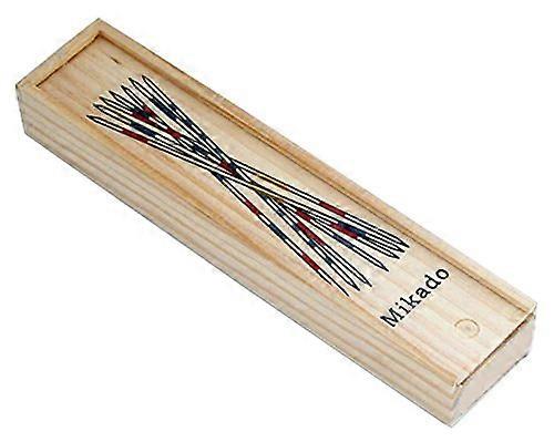 Mikado Game in Wooden Box Travel Games Mikado Sticks Board Games